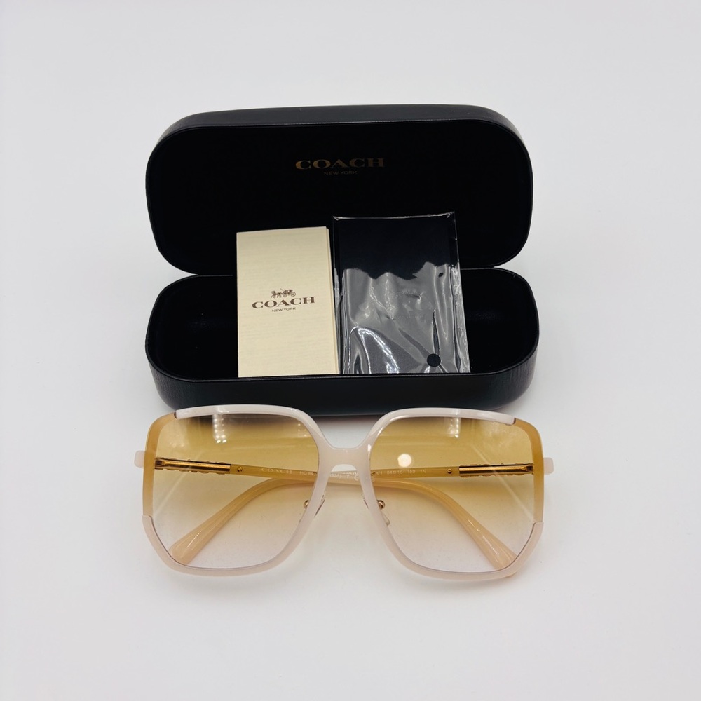 Coach Sunglasses - Gold and Cream